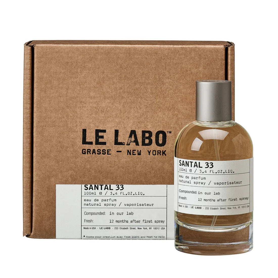 Perfume Unisex LE LABO SANTAL 33 100ml EDP