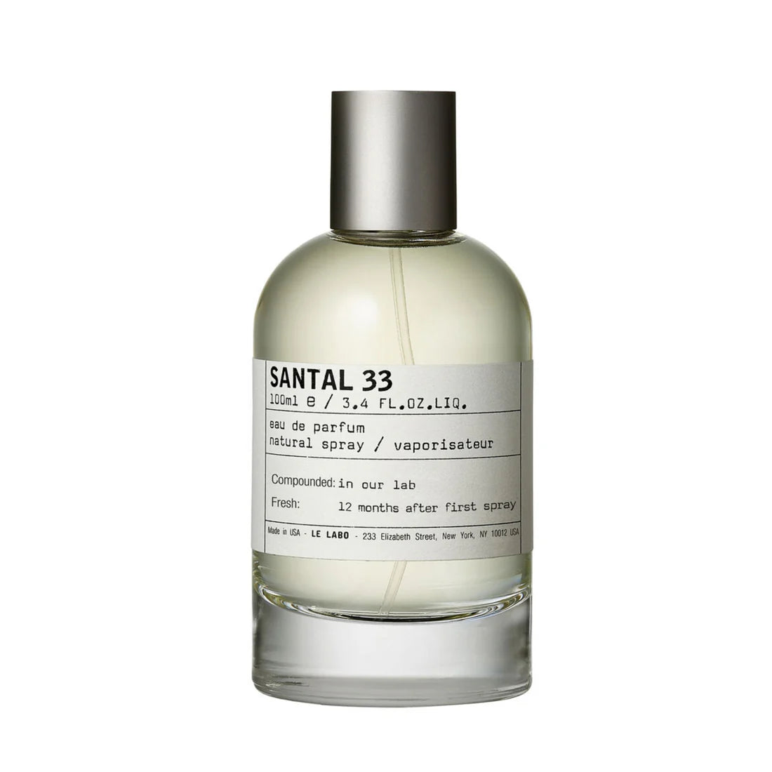 Perfume Unisex LE LABO SANTAL 33 100ml EDP