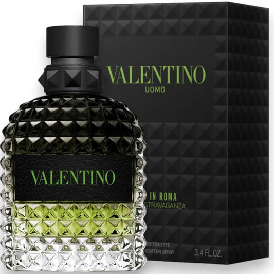 Perfume Valentino Uomo Born In Roma Green Stravanganza 100ml Edt