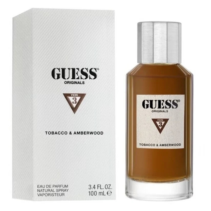 Perfume Guess Type 3: Tobacco & Amberwood 100ml Edp Unisex