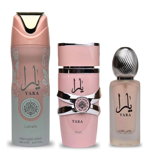 Set para Mujer Lattafa Yara 3 piezas